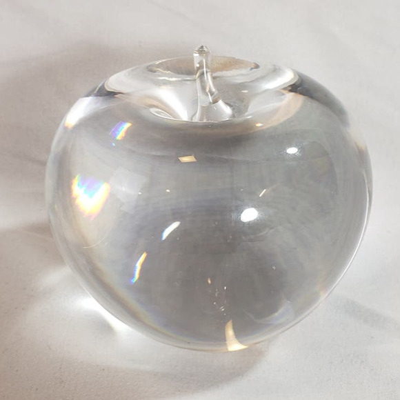 Vintage Tiffany & Co Apple Paperweight